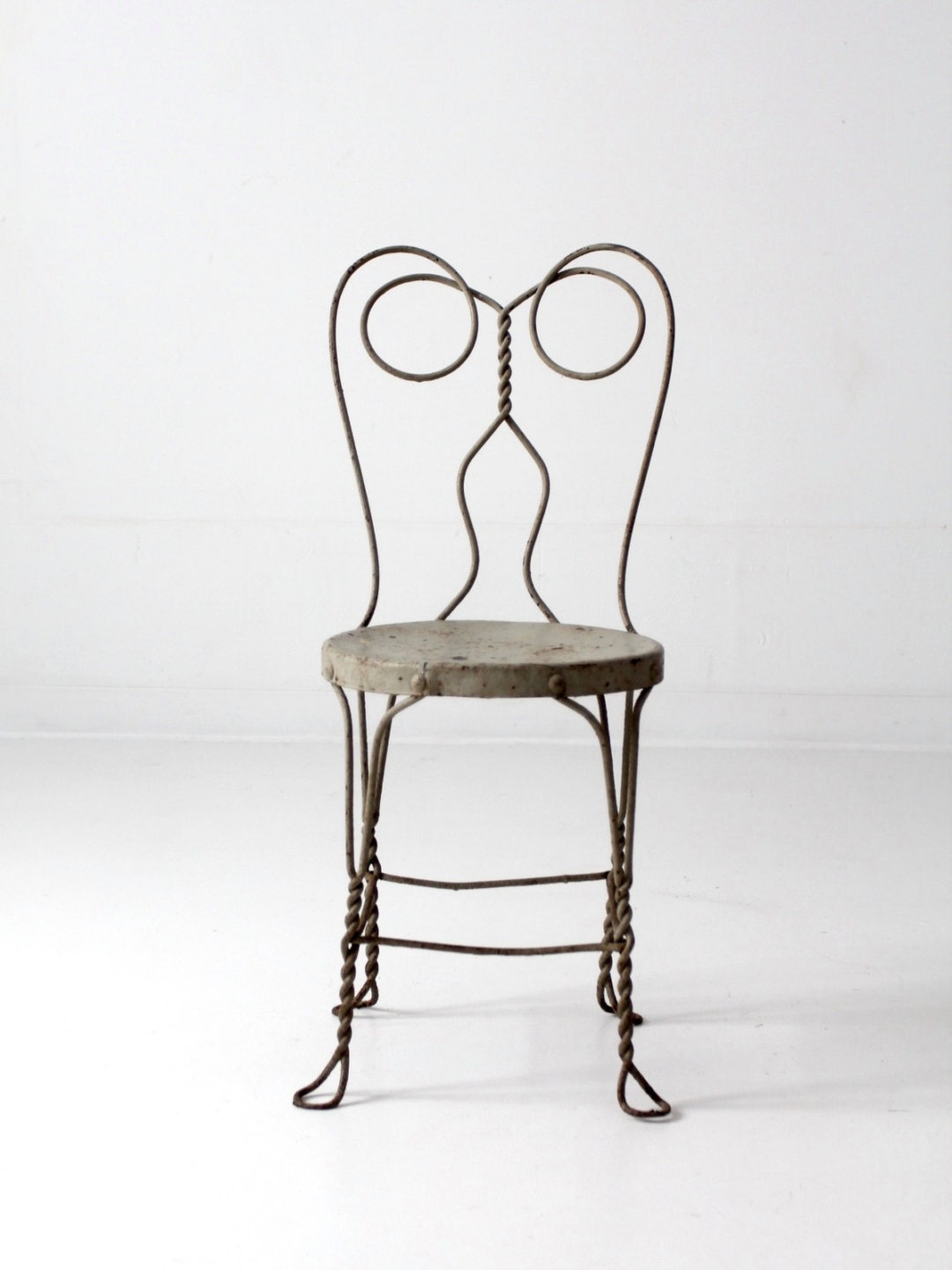 Vintage Ice Cream Parlor Chair, Vintage Metal Cafe Chair, Bistro Chair Etsy