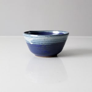 vintage signed studio pottery bowl