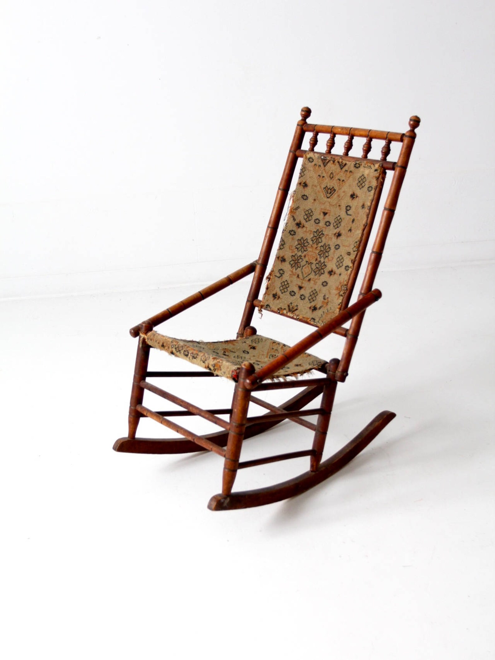 Victorian Rocking Chair Tapestry Chair - Etsy