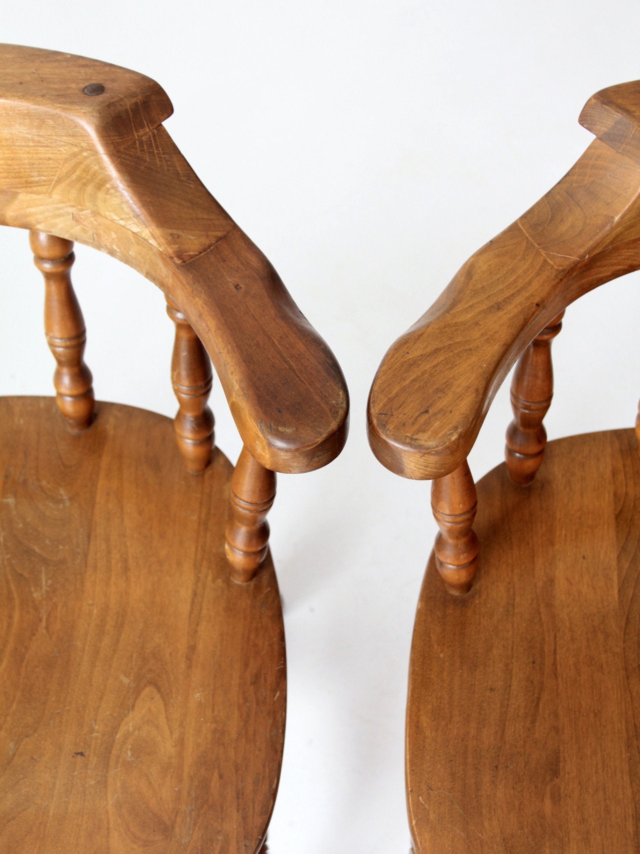 Vintage Tavern Dining Chair Set of 6 - Etsy