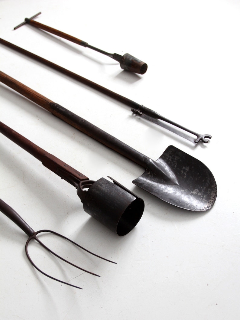 Vintage Garden Tools Collection Etsy