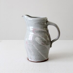 vintage studio pottery pitcher