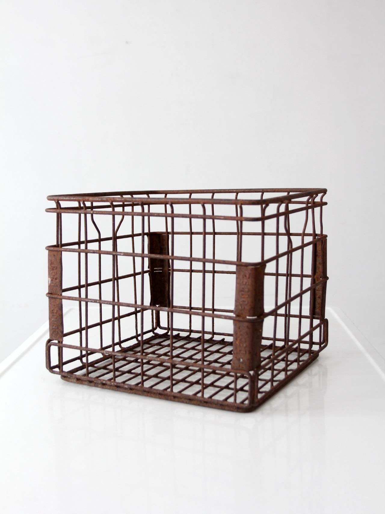 Dairy Wire Milk Crate - Etsy