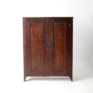 antique rustic cupboard