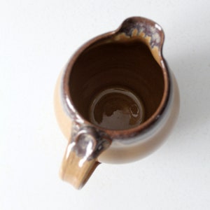 vintage studio pottery pitcher image 7