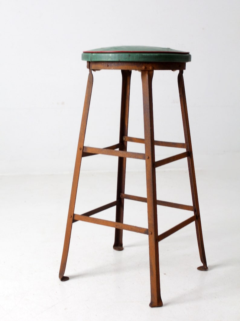 Vintage Industrial Stool - Etsy