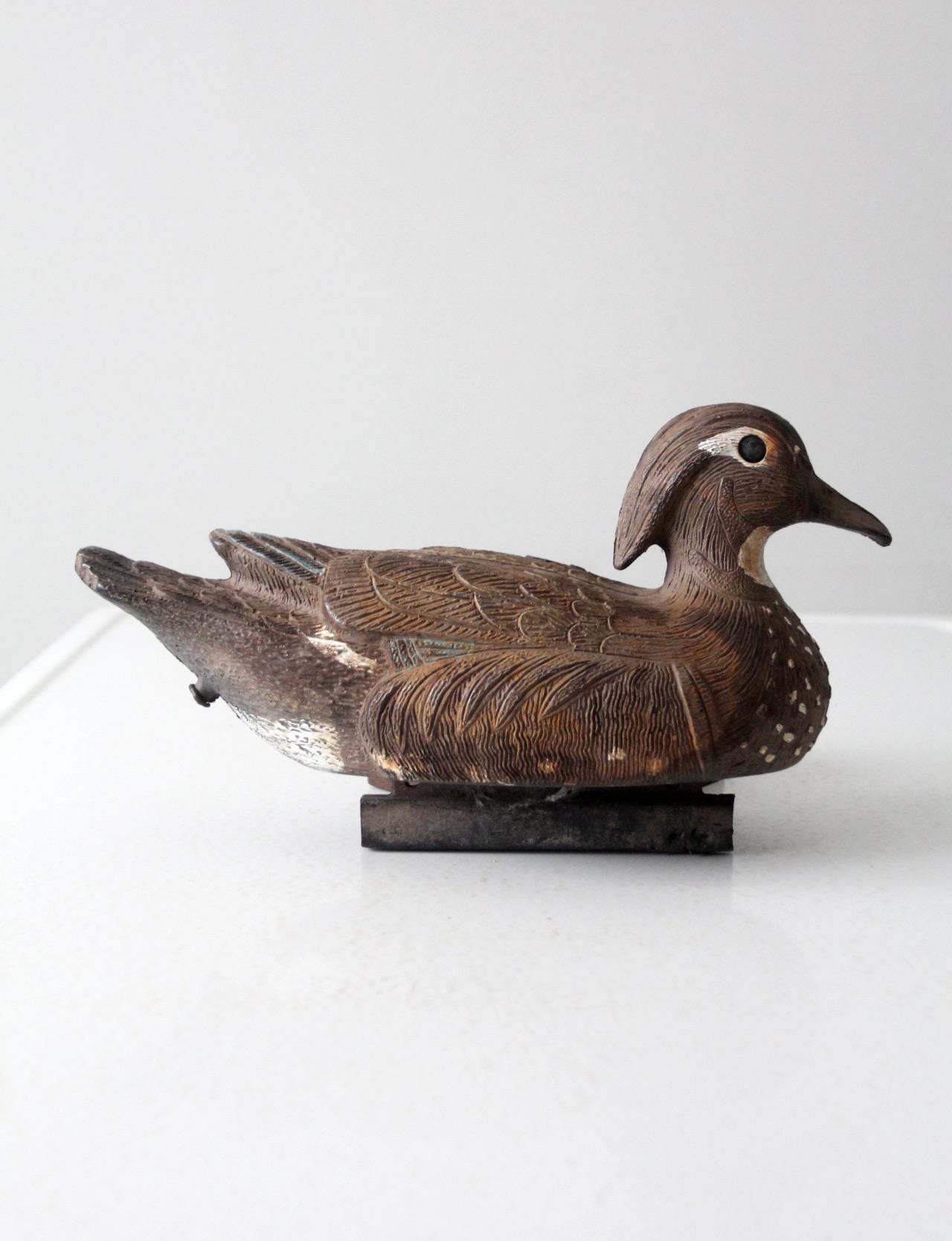 Wood duck decoy - Etsy 日本