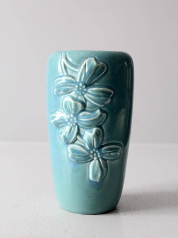 ミッドセンチュリーのヘーガー・ハナミズキ陶器の花瓶 - Etsy 日本