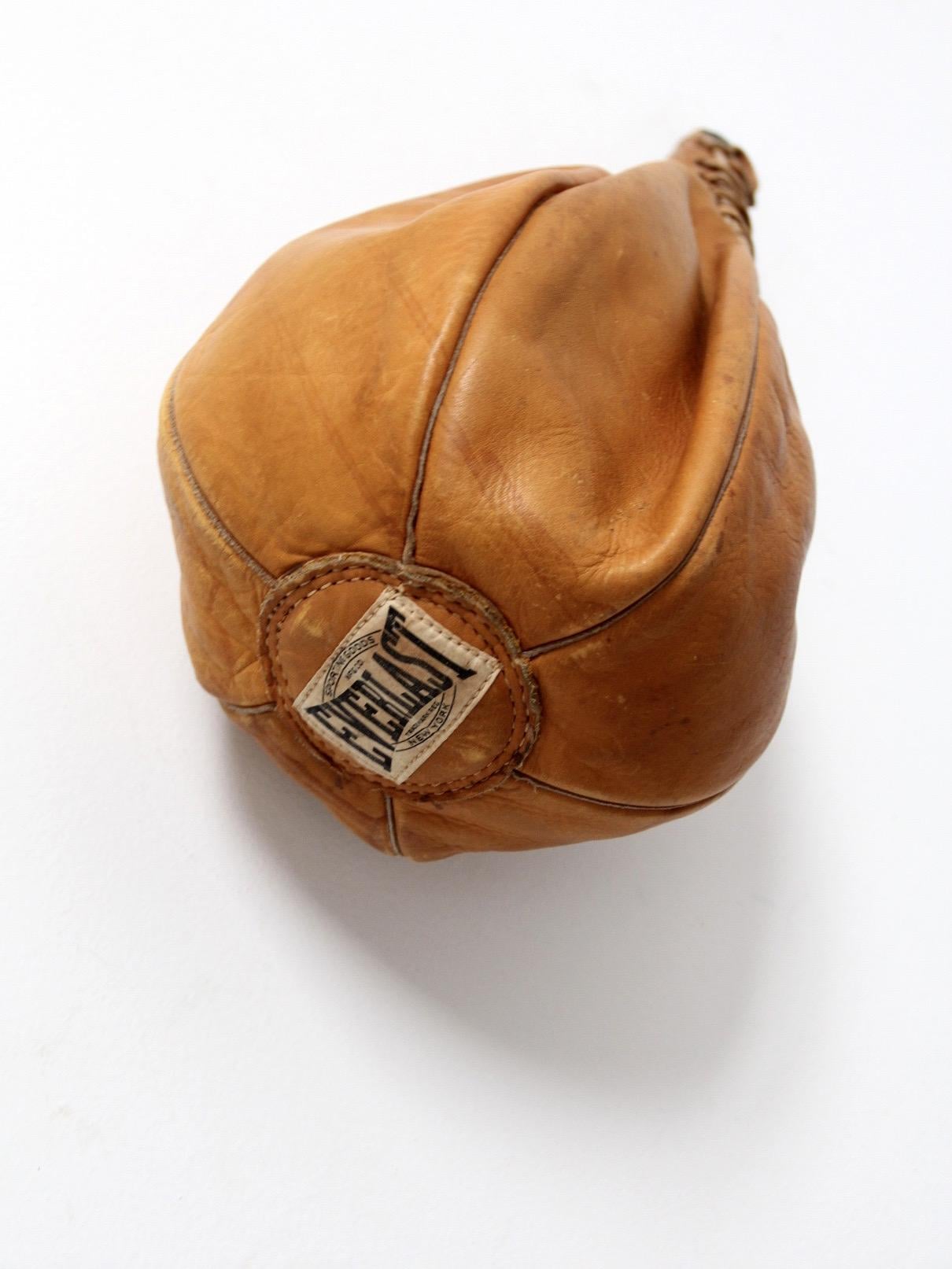 Mid-century Everlasting Leather Boxing Speed Bag - Etsy