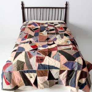 antique crazy quilt