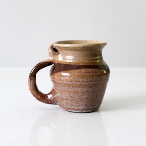 vintage studio pottery mug