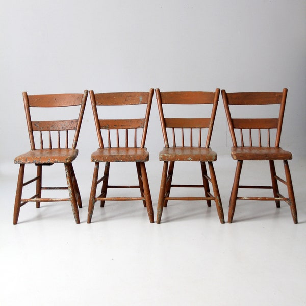Antique Dining Chairs Etsy