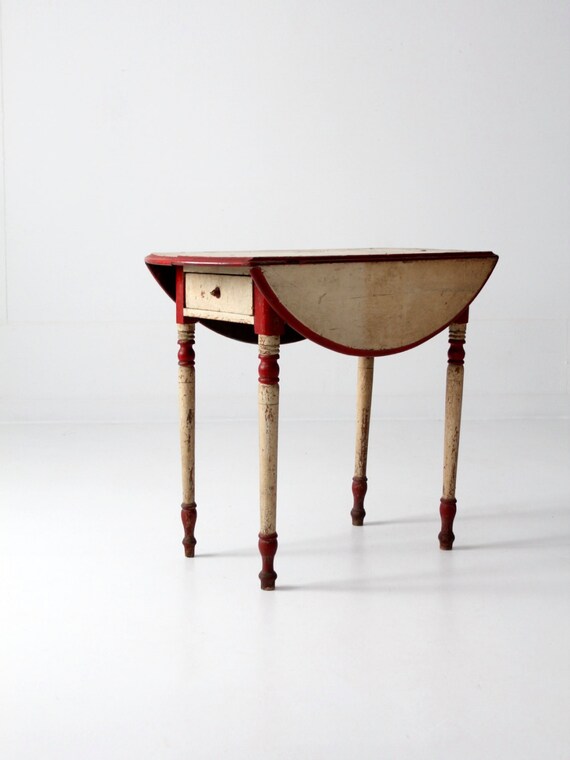 Painted drop leaf table deals