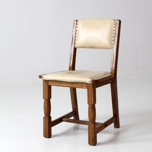 vintage Mission style side chair