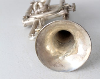 1940年代のホルトン・カレッジエイト・シルバープレート・トランペット