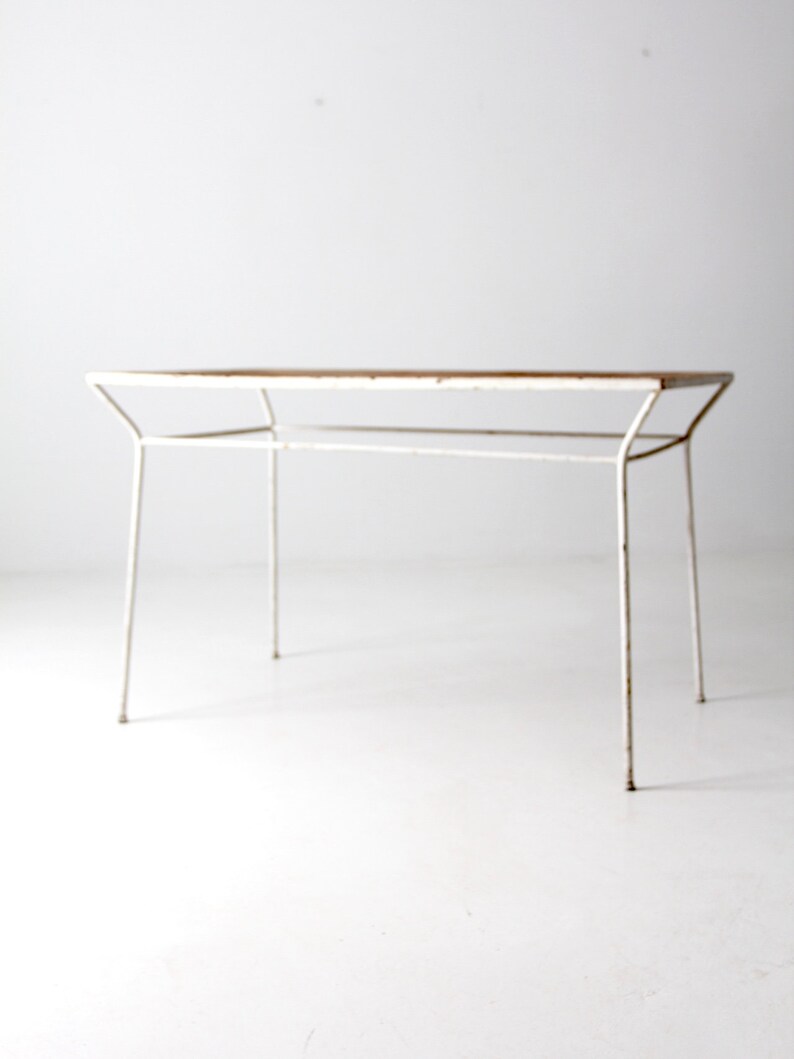 Midcentury Patio Table Etsy