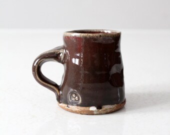 Vintage handgemachte Studio-Keramik-Tasse
