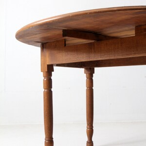 Antique Drop Leaf Wood Table - Etsy