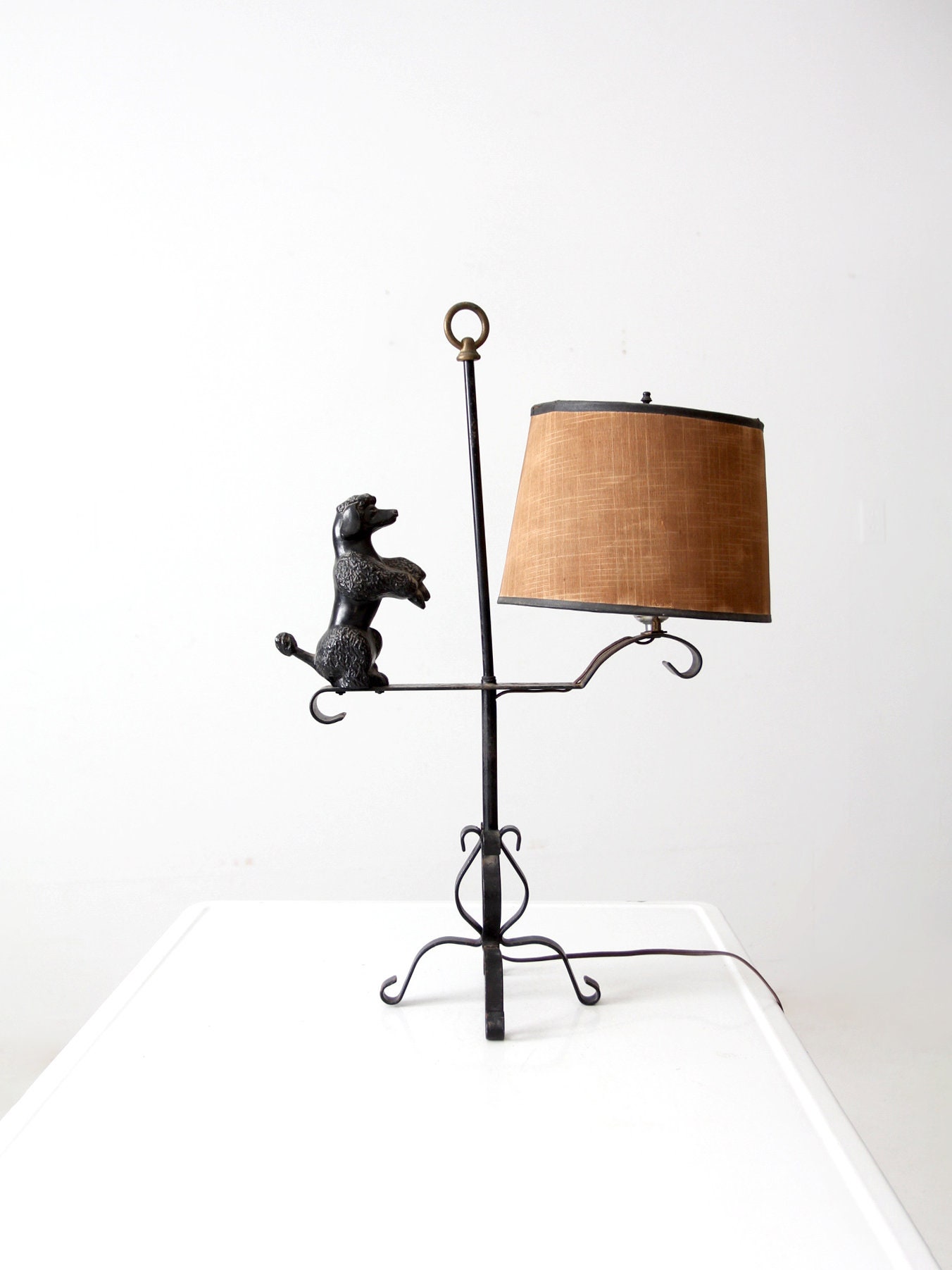 Vintage Poodle Lamp - Etsy