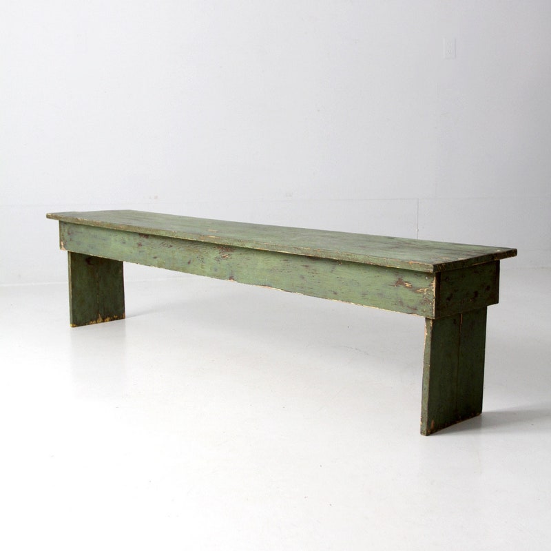 Wood Bench - Etsy