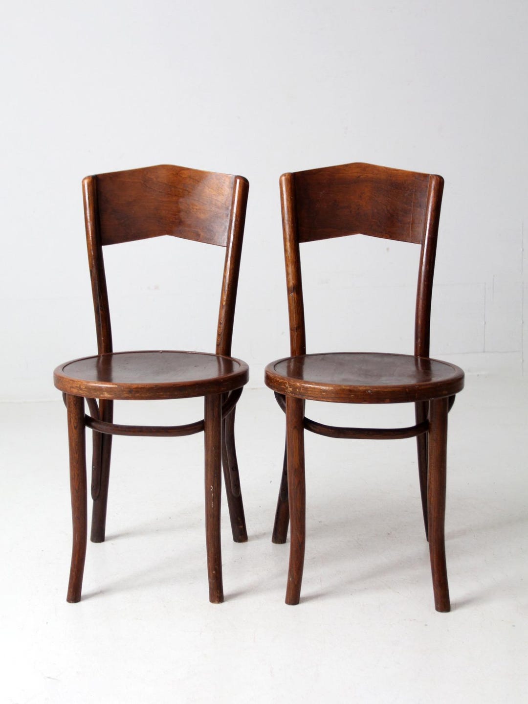 Antique Great Northern Bentwood Chairs Pair - Art Deco Style - Etsy