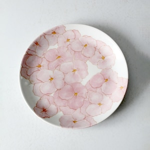 mid-century Italian Ernestine Salerno floral plate