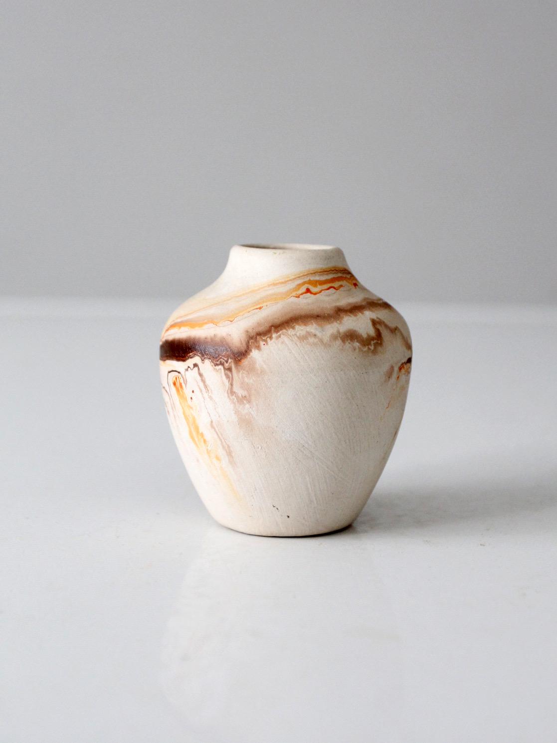 Vintage Nemadji Pottery Mini Vase - Etsy Canada