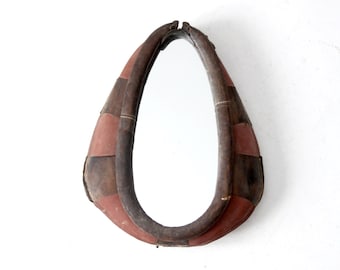 specchio antico per collare da cavallo equestre