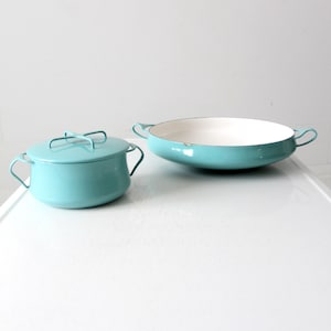 vintage Dansk Kobenstyle pot and pan pair