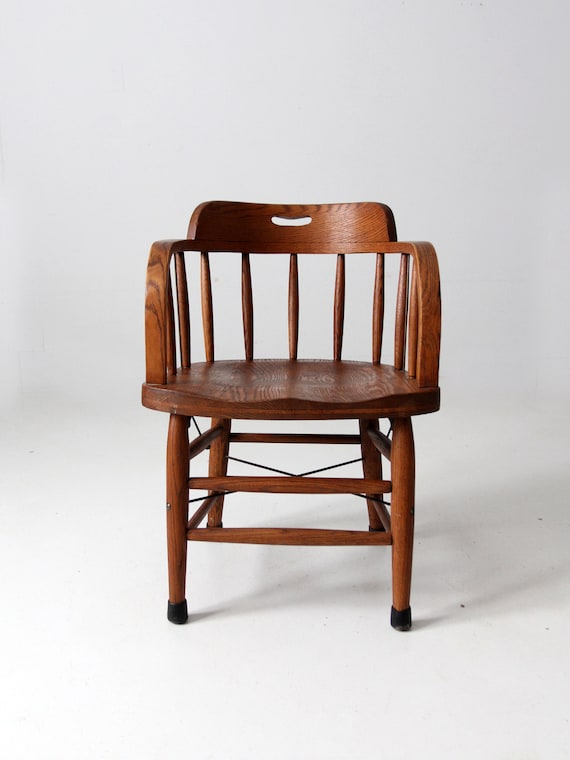 oak captains chairs for