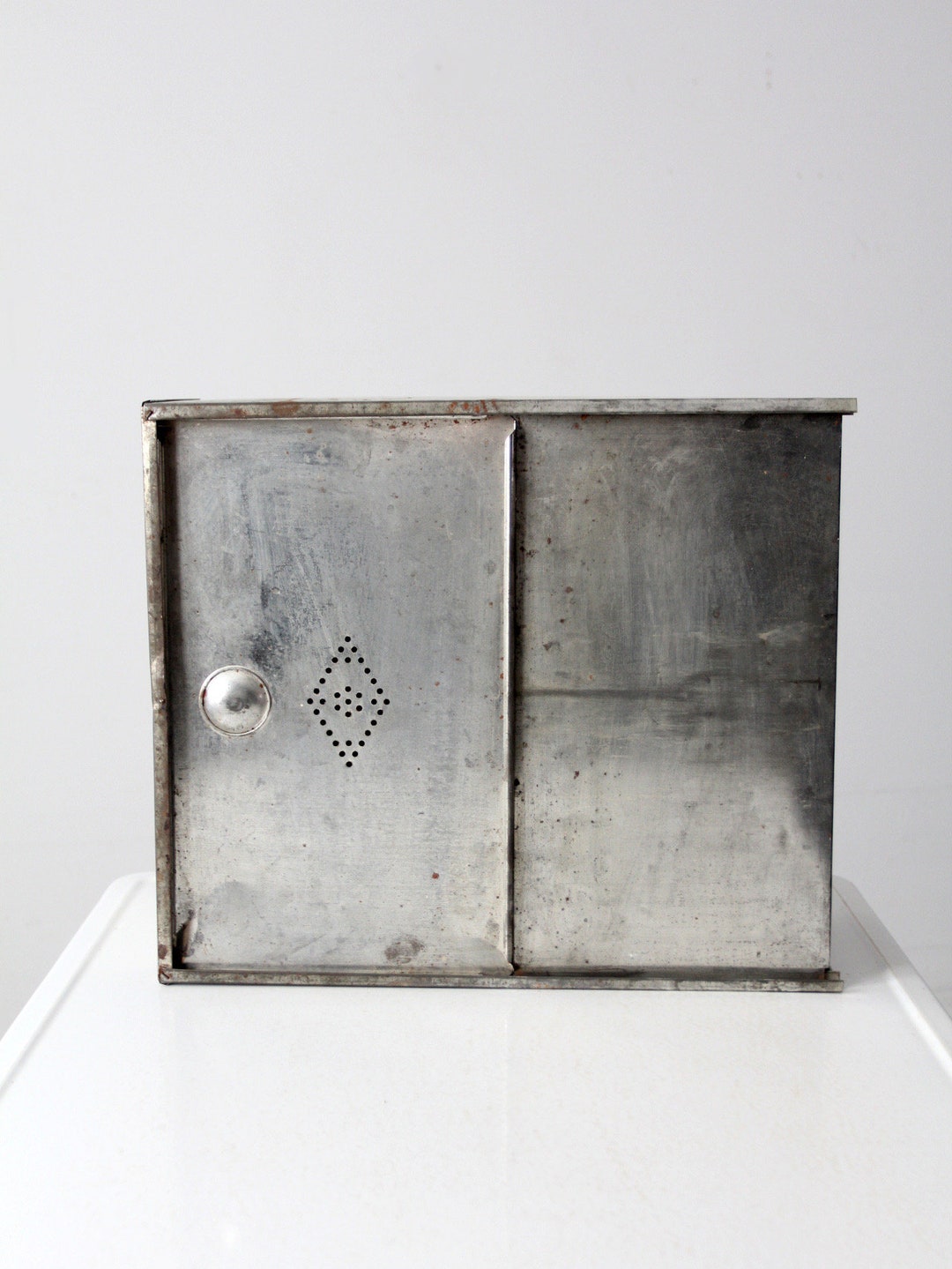 Vintage Bread Box, Metal Countertop Storage Etsy