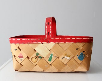 ビンテージ BASKETVILLE (1970 年代)、ミディアム/ラージサイズ