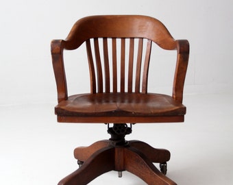 Buy Antique Swivel Desk Chair Online in India