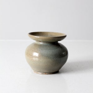 vintage studio pottery vase