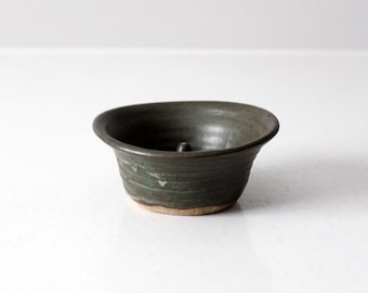 vintage studio pottery jewelry dish