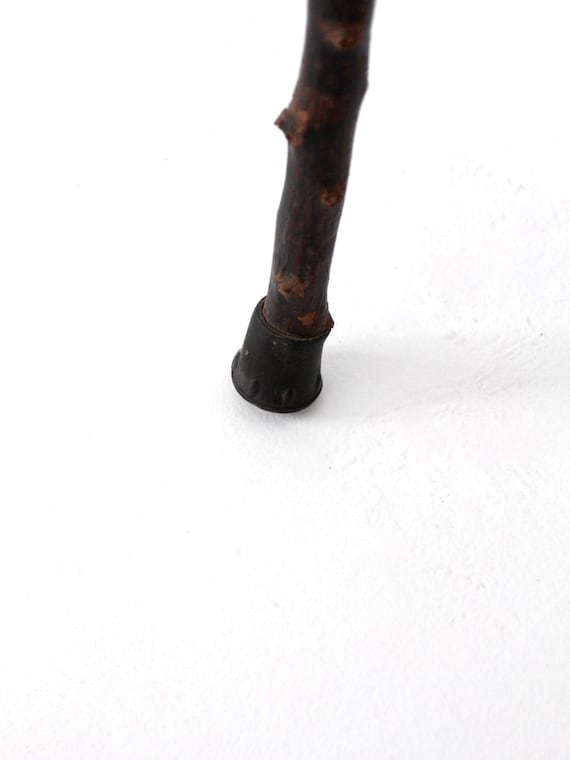 アンティークのバールウッドの杖、木製のウォーキングスティック