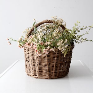 vintage wicker basket