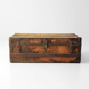 antique Argentinian gaucho trunk
