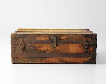 antique Argentinian gaucho trunk