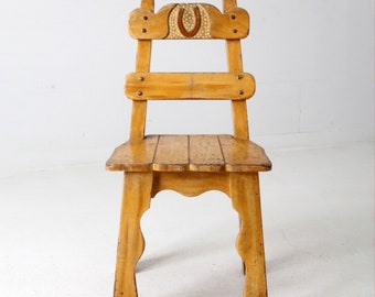 mid-century horseshoe ranch chair