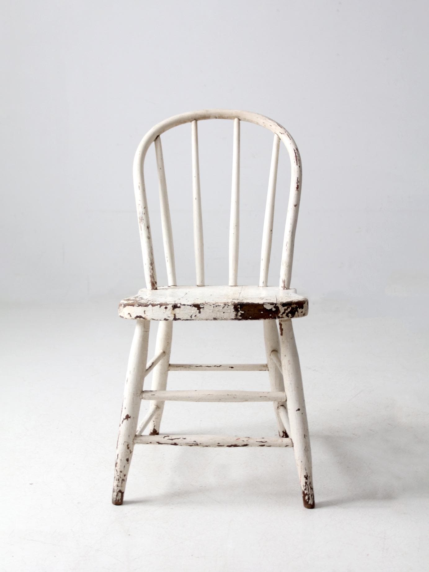 し*ー様 antique アンティーク ホワイトペイント スピンドルバック チェ Antique White Spindle Back Chair - Etsy