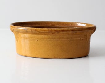 vintage stoneware bowl