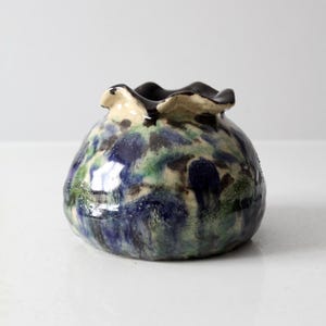vintage studio pottery vase