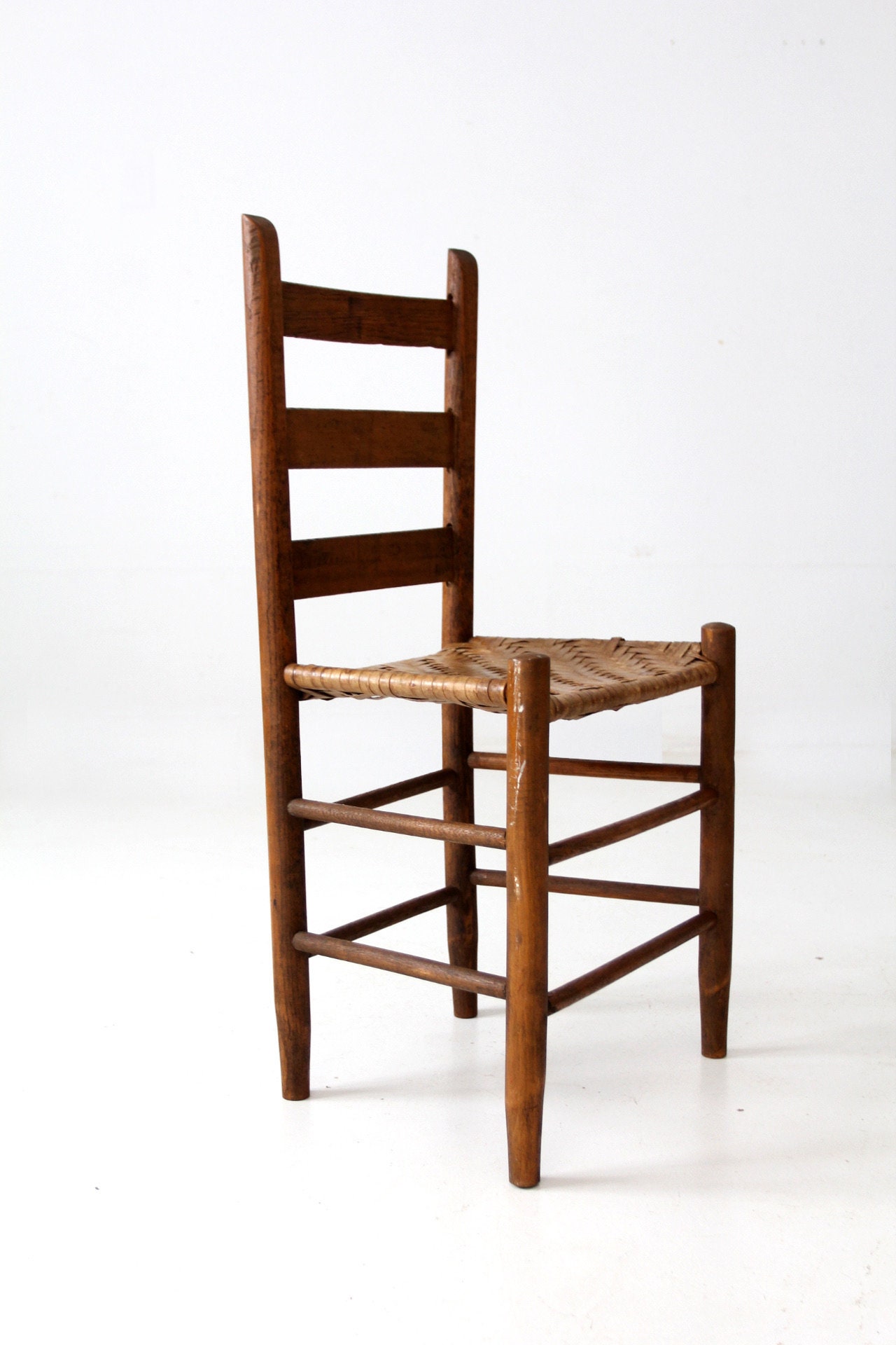 Splintbottomed Chair Antique Splint Weave Seat Chair - Etsy