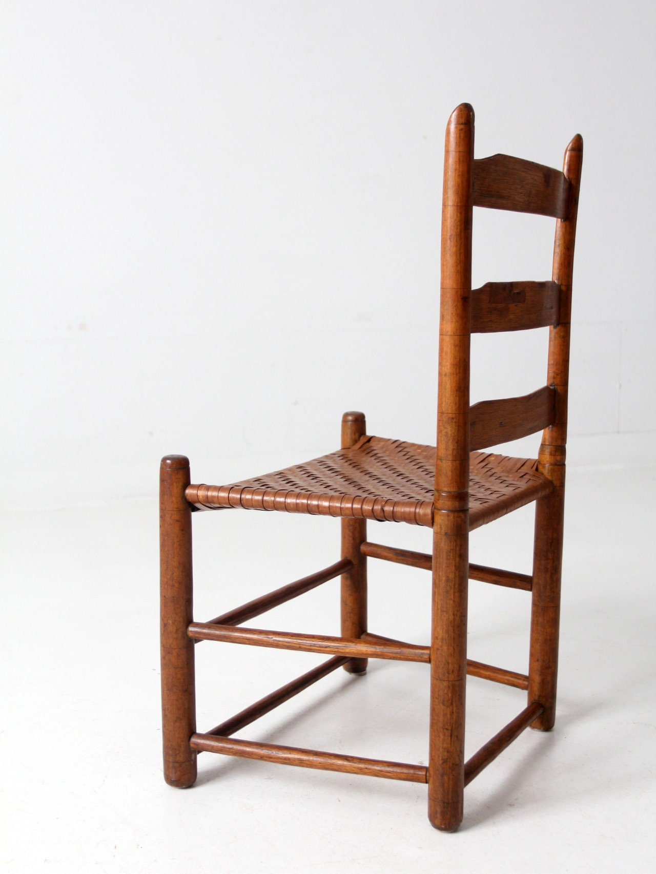 Splintbottomed Chair Antique Herringbone Splint Seat Chair - Etsy