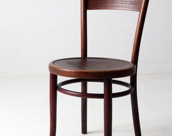 Antique Jacob & Josef Kohn Bentwood Chair With Pressed Seat - Etsy