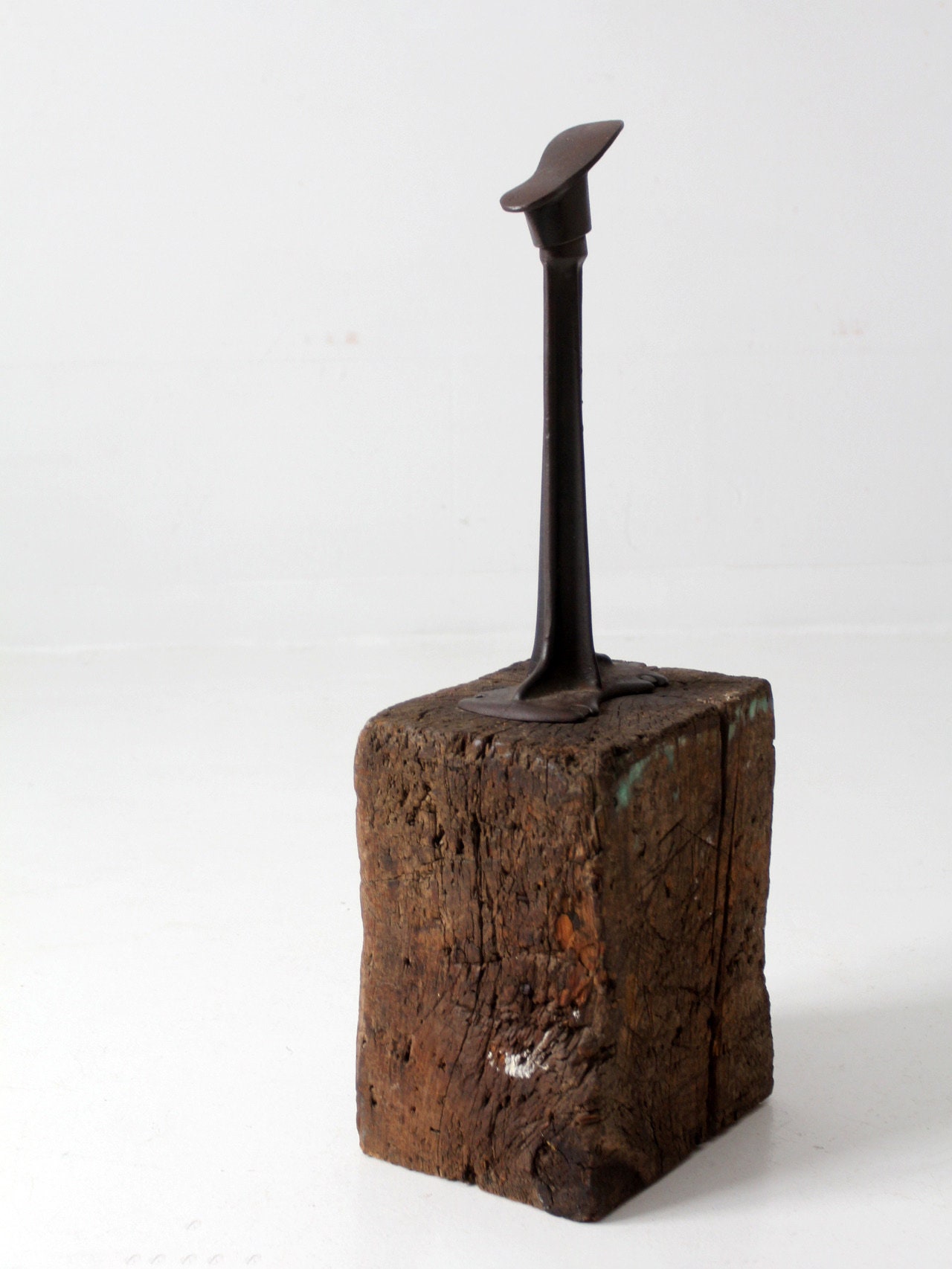 ヴィンテージアンビル台座セット Antique Cobblers Anvil Stand - Etsy