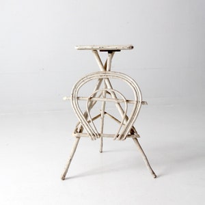 antique Adirondack twig table