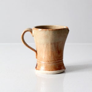 vintage studio pottery pitcher