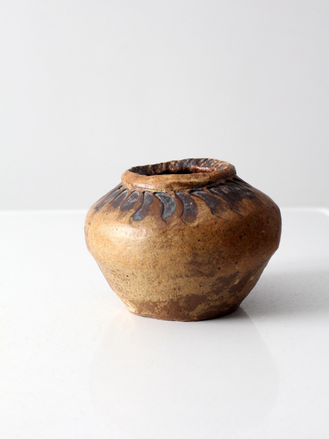 Vintage Studio Pottery Vase - Etsy